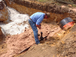 underground utility lines